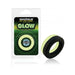 Rock Solid Glow In The Dark Big O Ring - Black/green - SexToy.com