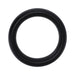 Rock Solid Silicone Black C Ring, Large (2in) In A Clamshell - SexToy.com