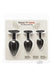 Roses Til Dawn 3pc Kit Black - SexToy.com