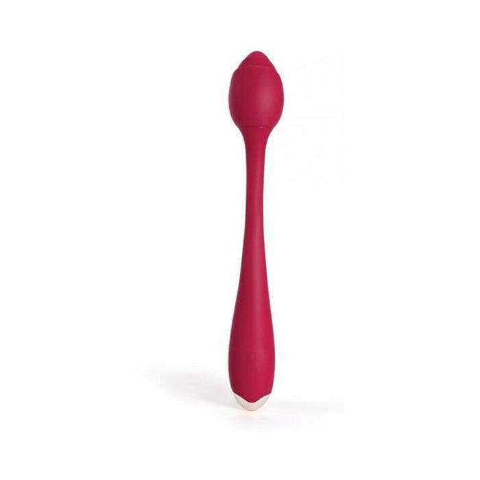 Rosette Clitoral & G Spot Vibrator - Red - SexToy.com