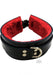 Rouge Fur Collar Black/red | SexToy.com
