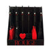 Rouge Mini Crops & Flogger Counter Display 6 Of Each 36-piece Display - SexToy.com