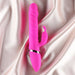 Ruby Thrusting Rabbit Vibrator Pink - SexToy.com