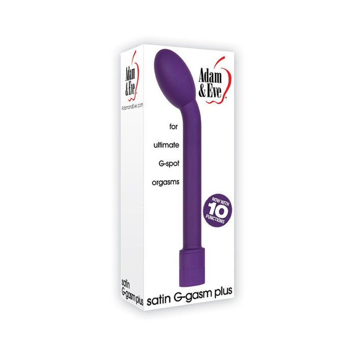 Satin G-Gasms Plus Purple G-Spot Vibrator - SexToy.com