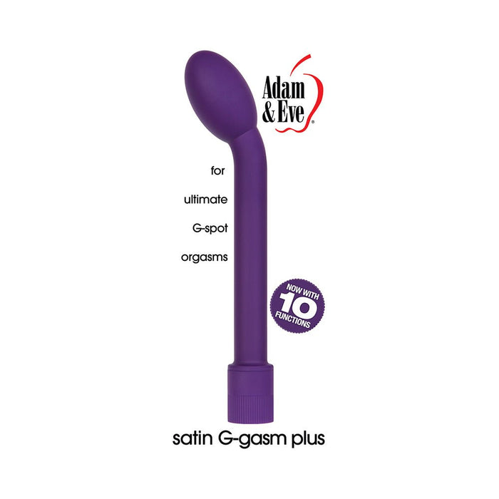 Satin G-Gasms Plus Purple G-Spot Vibrator - SexToy.com