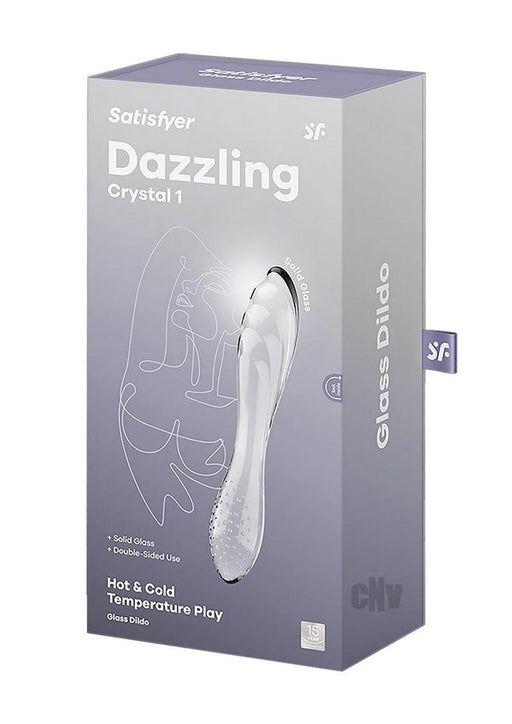 Satisfyer Dazzling Crystal 1 Clear - SexToy.com