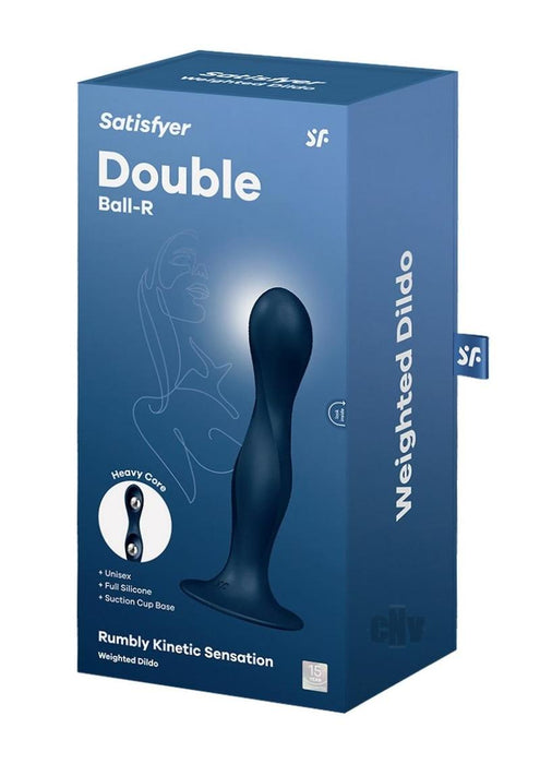 Satisfyer Double Ball R Dk Blue - SexToy.com