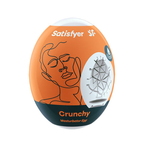 Satisfyer Masturbator Egg - Crunchy - SexToy.com