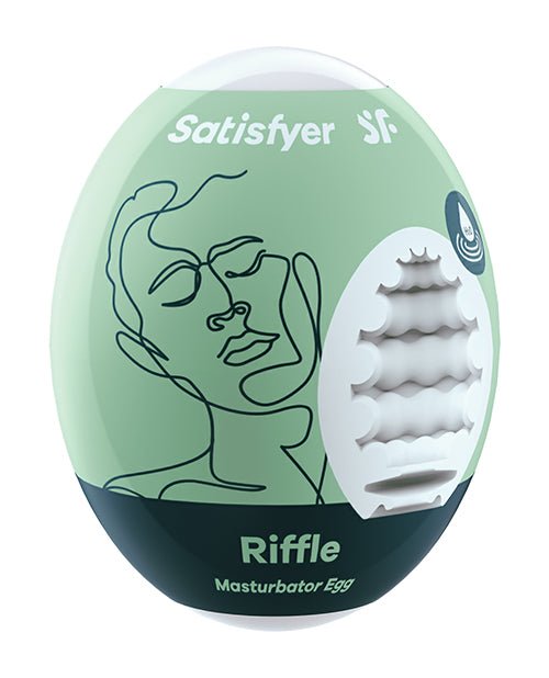 Satisfyer Masturbator Egg - Riffle - SexToy.com