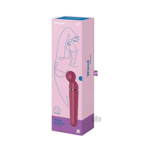 Satisfyer Planet Wand-er - Berry - SexToy.com