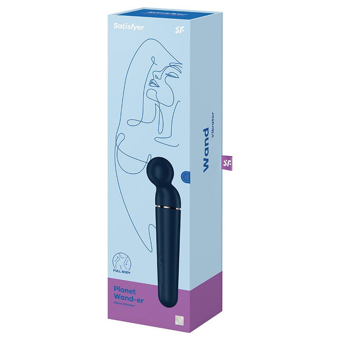 Satisfyer Planet Wand-er Blue - SexToy.com