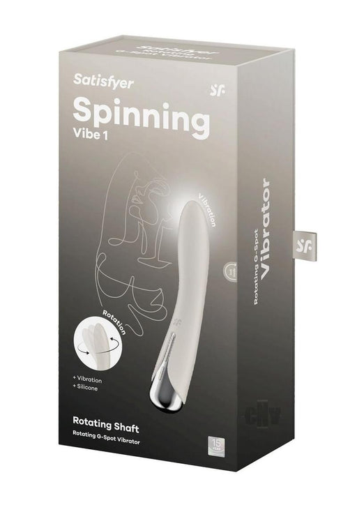 Satisfyer Spinning Vibe 1 Beige - SexToy.com