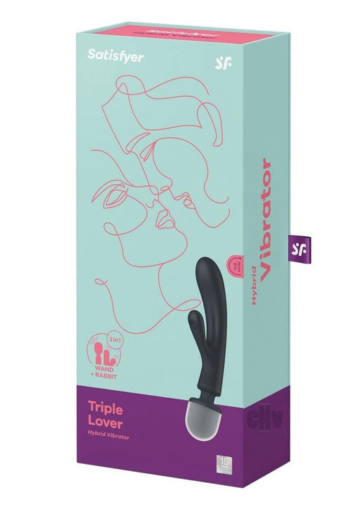 Satisfyer Triple Lover Grey - SexToy.com