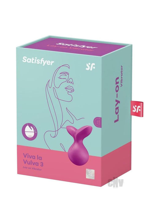 Satisfyer Viva La Vulva 3 Violet - SexToy.com