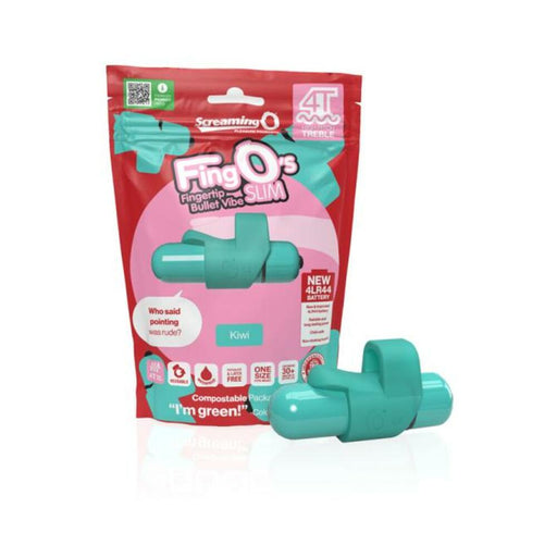 Screaming O 4t Fingo Slim Kiwi - SexToy.com