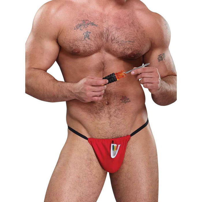 Screwdriver G-String One Size Red - SexToy.com