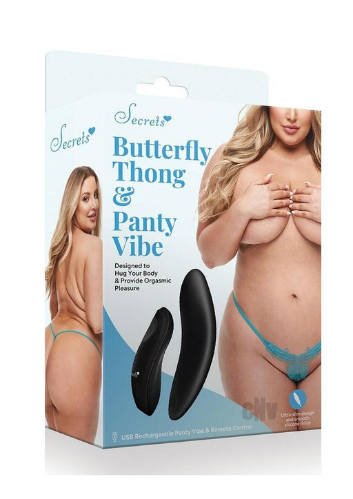 Secret Butterfly Panty Remote Q/s Tur - SexToy.com