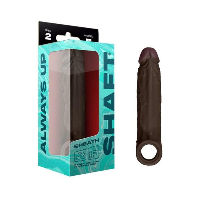 Shaft Model F: Sheath Mahogany Size 2 - SexToy.com