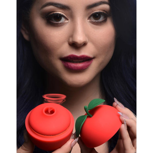 Shegasm 6X Forbidden Apple Silicone Clit Stimulator - SexToy.com