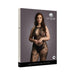 Shots Le Desir Criss-cross Neck Bodystocking Black Osx | SexToy.com