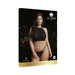 Shots Le Desir Festive Rhinestone Top And Thong Osx Black | SexToy.com