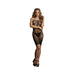 Shots Le Desir Star Rhinestone Dress Os Black | SexToy.com