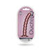 Shots Ouch! Beaded Silicone 6.5 In. G-spot Dildo Rose Gold - SexToy.com