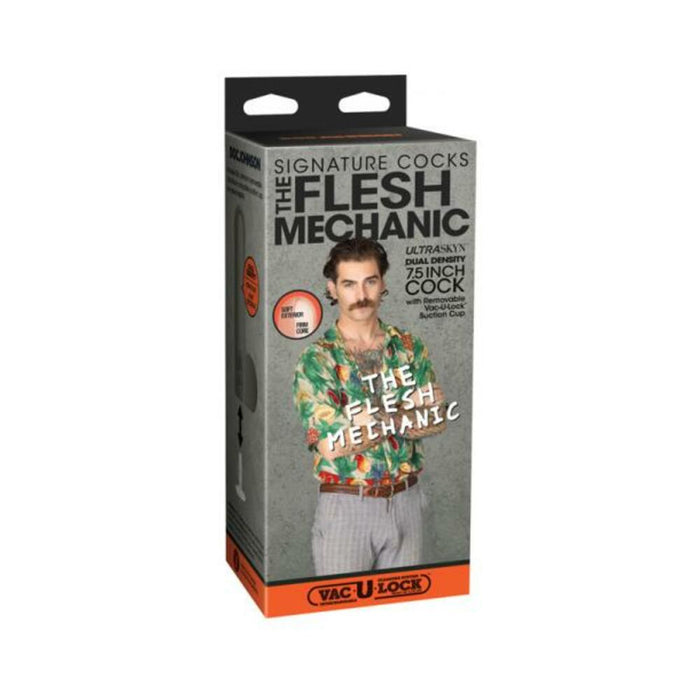 Signature Cocks The Flesh Mechanic 7.5 In. Ultraskyn Vac-u-lock Dildo - SexToy.com