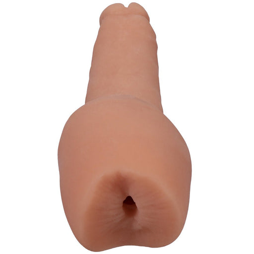 Signature Cocks Transgirls Natalie Mars Ultraskyn Dual Density 4.5 In. Cock With Penetrable Ass Beig - SexToy.com