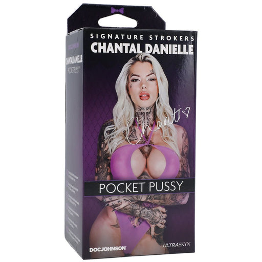 Signature Strokers Chantal Danielle Ultraskyn Pocket Pussy Vanilla - SexToy.com