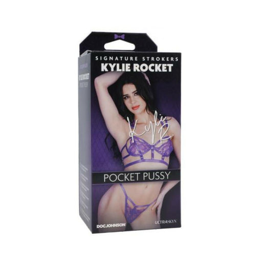 Signature Strokers Kylie Rocket Ultraskyn Pocket Pussy Vanilla - SexToy.com