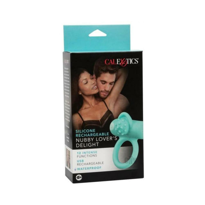 Silicone Rechargeable Nubby Lovers Delight - SexToy.com