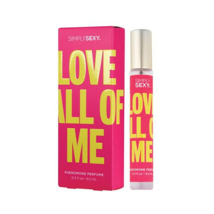 Simply Sexy Pheromone Body Mist Love All Of Me 3.35oz - SexToy.com