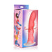 Simply Sweet Wavy 8 In. Silicone Dildo Pink/white - SexToy.com