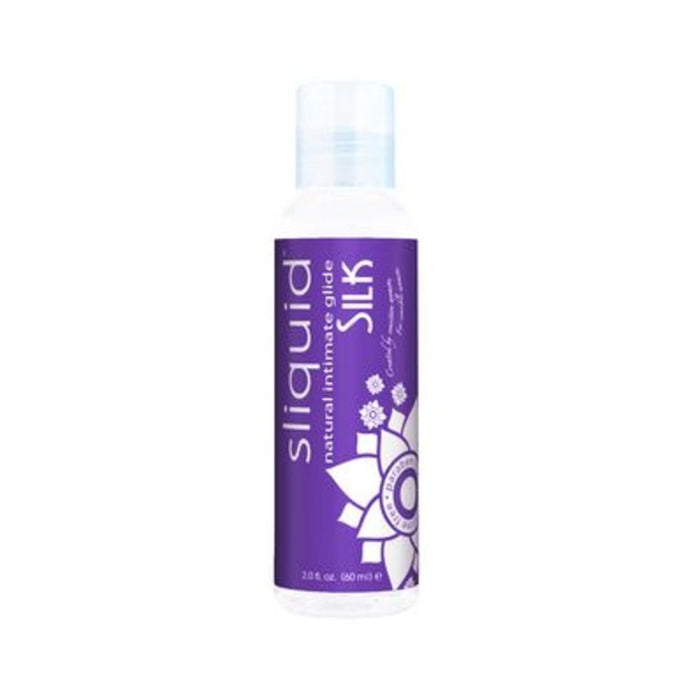 Sliquid Naturals Silk Hybrid Lubricant 2oz | SexToy.com