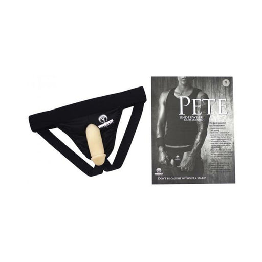 Spareparts Pete Commando Nylon Packing Jock Black Size 2xl | SexToy.com