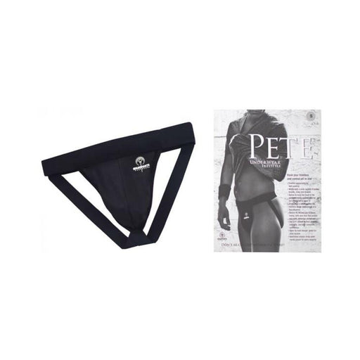 Spareparts Pete Freestyle Nylon Packing Jock Black Size 2xl | SexToy.com