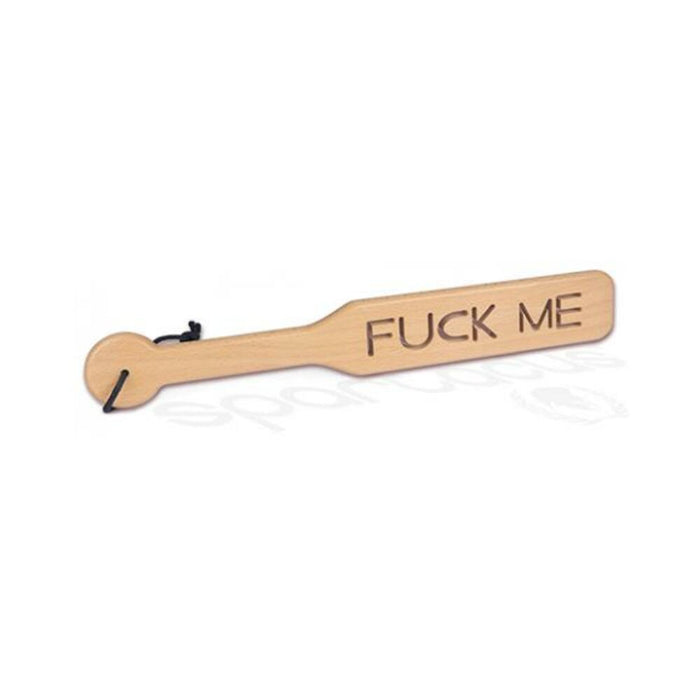 Spartacus Zelkova Wood Paddle - 37.5 Cm Fuck Me - SexToy.com