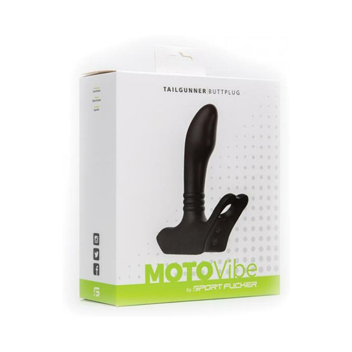 Sport F*cker Motovibe Tailgunner Butt Plug Black - SexToy.com