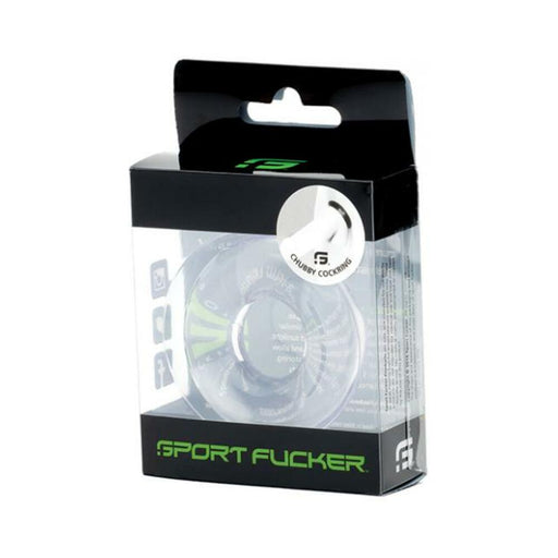 Sport Fucker Chubby Cockring - Clear - SexToy.com