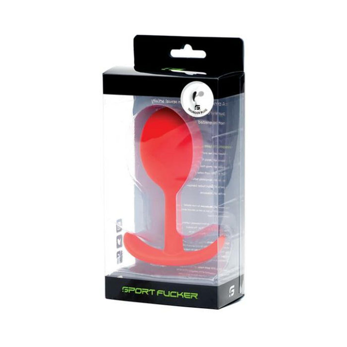 Sport Fucker Thunder Plug Medium - Red - SexToy.com