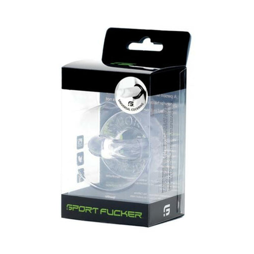 Sport Fucker Universal Cockring - Clear - SexToy.com