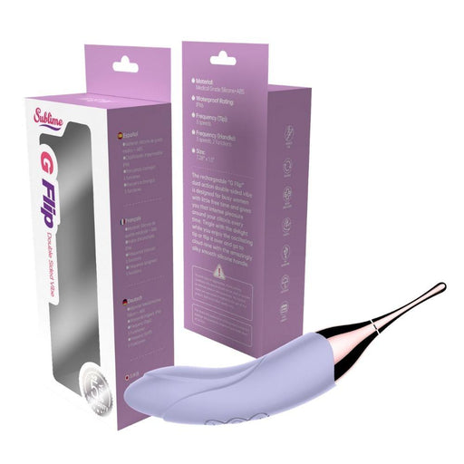 Sublime G Flip Double Sided Vibe Lilac - SexToy.com