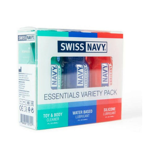 Swiss Navy Essentials Variety Pack 1 Oz. - SexToy.com