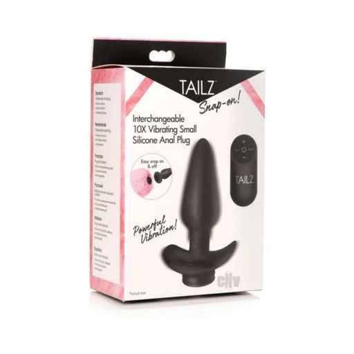 Tailz Snap On Plug W/remote Small - SexToy.com