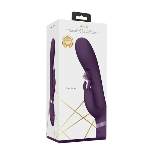 Tama Wave & Vibrating G-Spot Rabbit Purple - SexToy.com