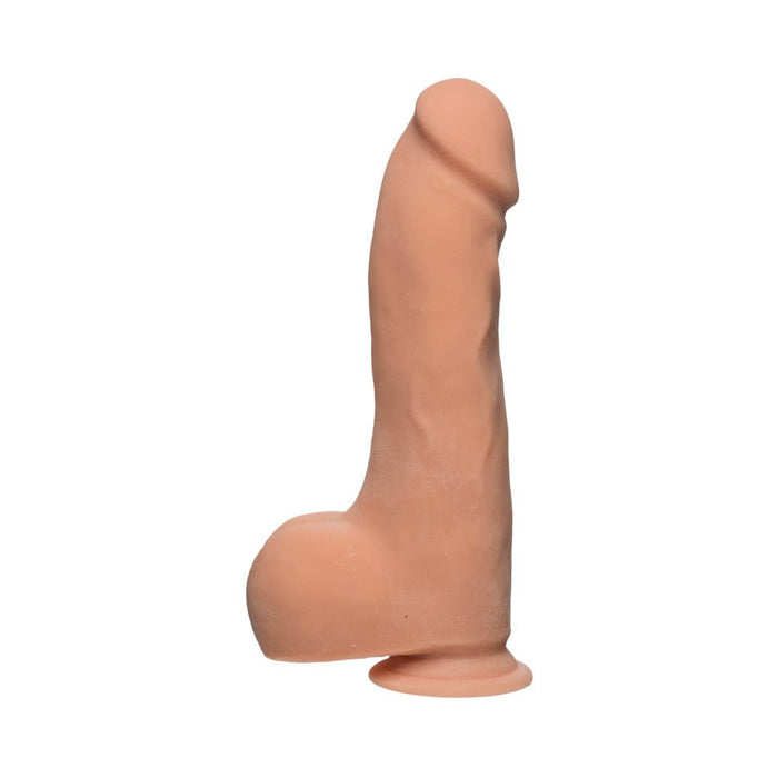 The D Master D 10.5 inches Dildo with Balls Ultraskyn Beige - SexToy.com