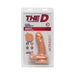 The D The Super D 6 Inch Vanilla - SexToy.com