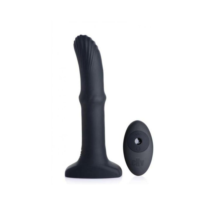 Thunder Plug Sliding Shaft Vibe W/remote - SexToy.com