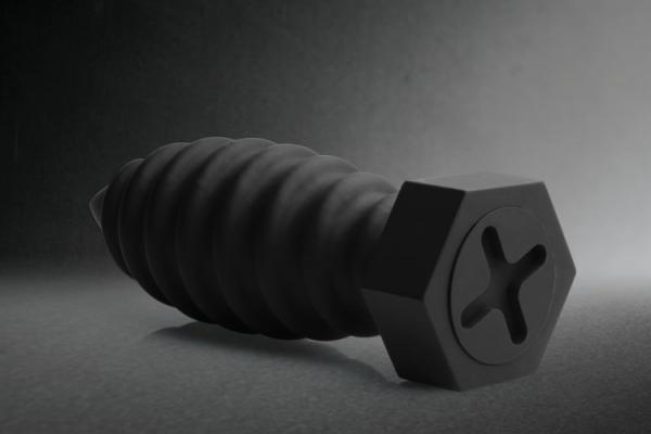 Tom Of Finland Screw U Anal Plug Black | SexToy.com